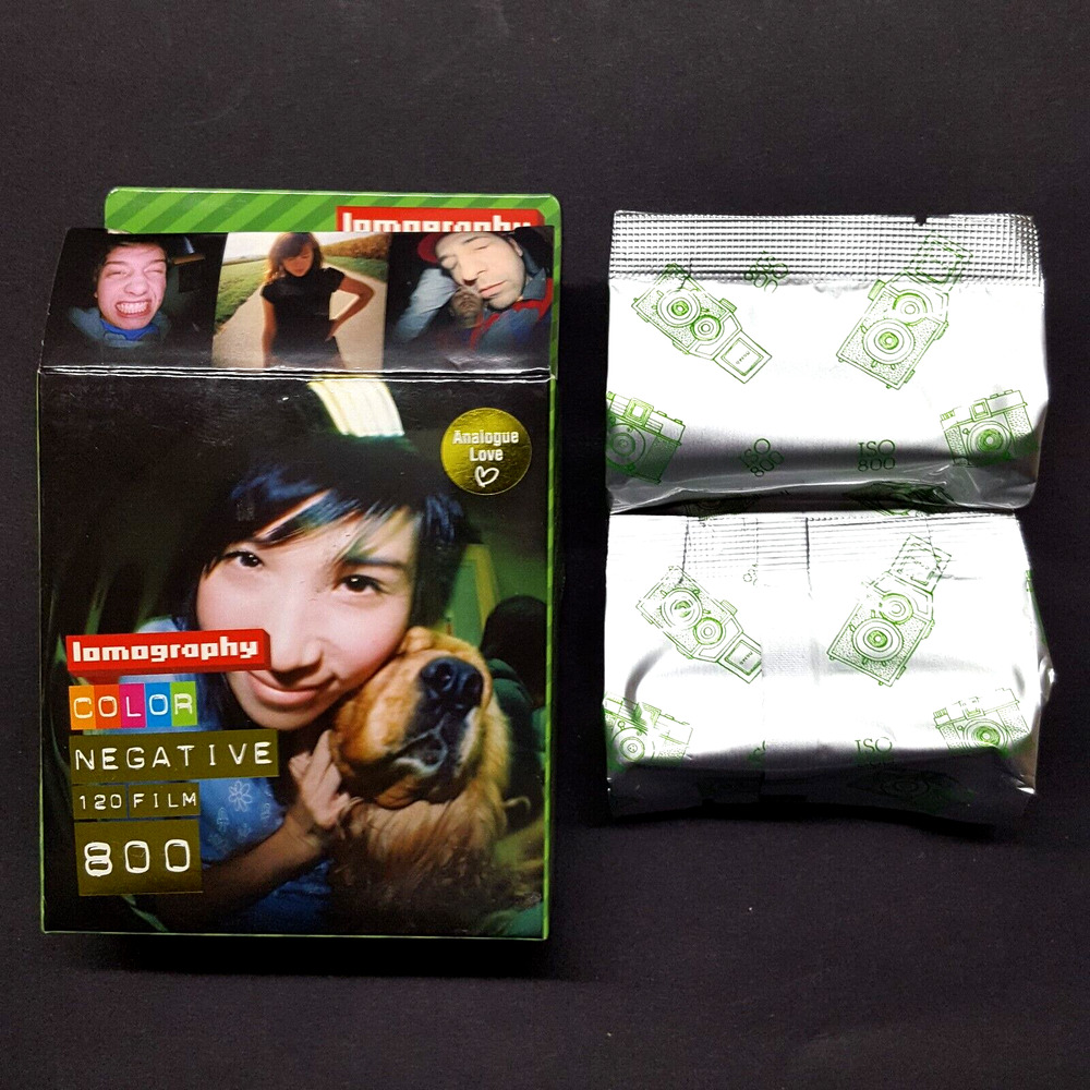 Lomography LOMO 800 ISO Color 120 Negative Film for Diana F+ LC-A+ LC-A 2Rolls